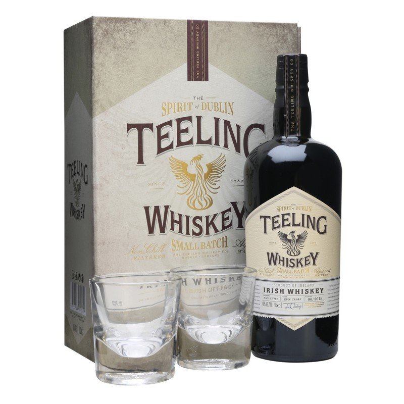 Акція на Виски Teeling Small Batch (0,7 л) + 2 glasses Gb (BW27846) від Stylus