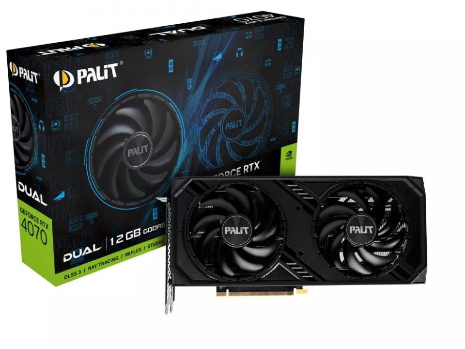 Акція на Palit GeForce Rtx 4070 Dual (NE64070019K9-1048D) від Stylus