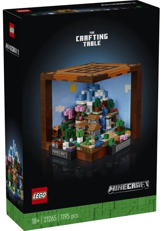 Акція на Конструктор Lego Minecraft Верстак 1195 деталей (21265) від Y.UA