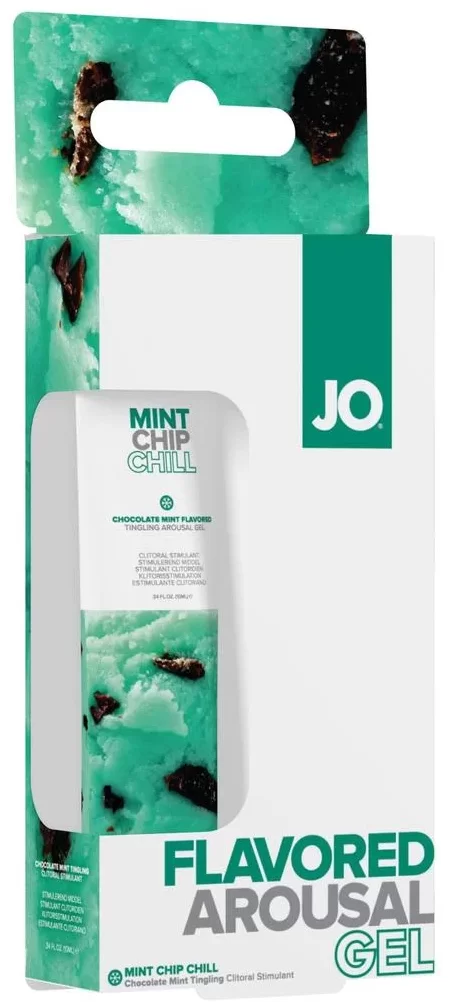 

Гель для клітора System Jo Stimulant - Mint Chip Chill зі смаком м'ятного морозива (10 мл)