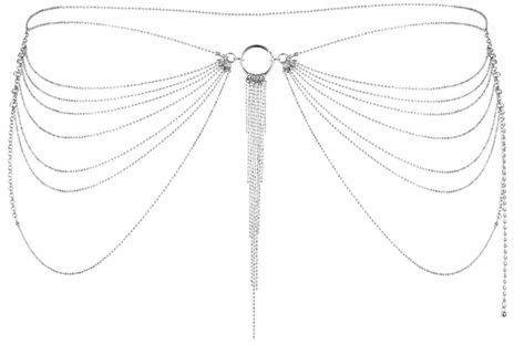 

Украшение Bijoux Indiscrets Magnifique Waist Chain - silver