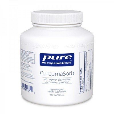 Акція на Pure Encapsulations CurcumaSorb 180 caps Фитосомы куркумина c высокой биологической доступностью від Stylus