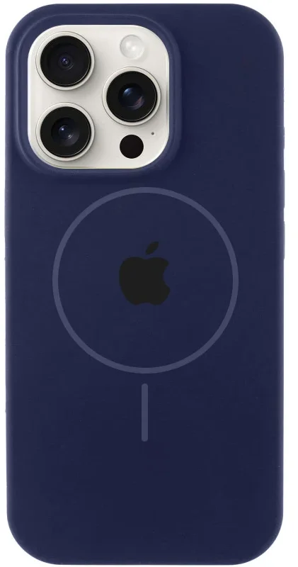 

Mobile Case Silicone Full Protective with MagSafe Midnight Blue для iPhone 15 Pro