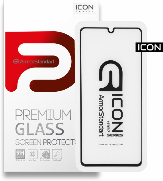 

ArmorStandart Tempered Glass Icon Black for Samsung A415 Galaxy A41 (ARM56242-GIC-BK)