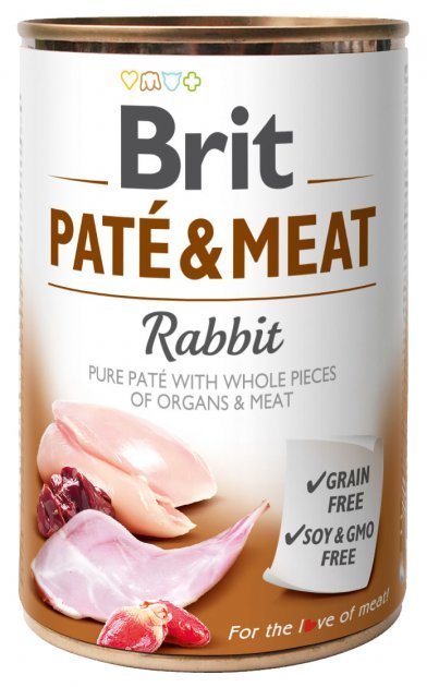 

Влажный корм Brit Paté & Meat Dog 400 g для собак (8595602530311)