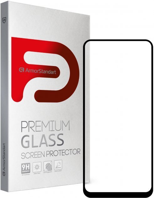 

ArmorStandart Tempered Glass Full Glue Black for Tecno Camon 16 / 16 Se (ARM58471)