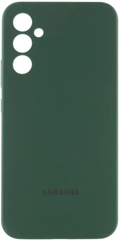 

Lakshmi Premium Silicone Case with Logo Full Camera Cyprus Green for Samsung A356 Galaxy A35