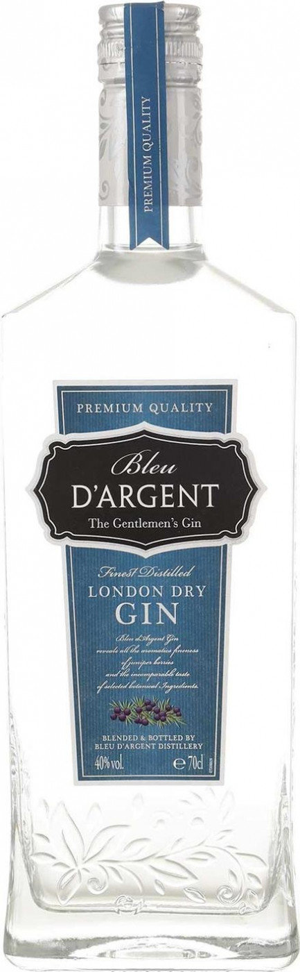 

Джин Bleu d'Argent London Dry Gin 0.7л (DDSAG1G001)