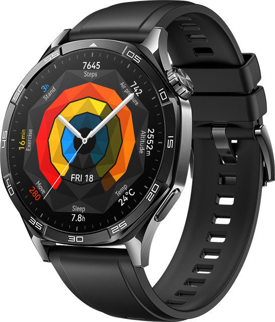 Акція на Huawei Watch Gt 5 46mm Black від Y.UA