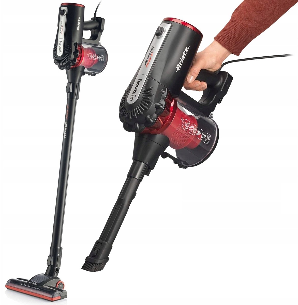 

Ariete Handy Force Rbt 2759 Vacuum Cleaner Black