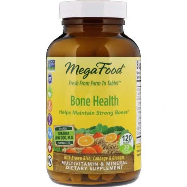 

MegaFood Bone Health Витамины для костей 120 таблеток