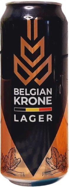 

Пиво светлое Belgian Krone Lager ж/б 5.4% 0.5л (PLK5411616007782)