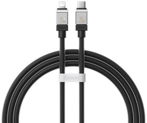 

Baseus Cable USB-C для Lightning CoolPlay Series 20W 1m Black (CAKW000001)