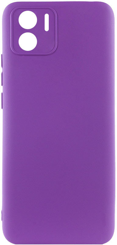 

Lakshmi Case Silicone Cover Full Camera Purple for Xiaomi Redmi A1