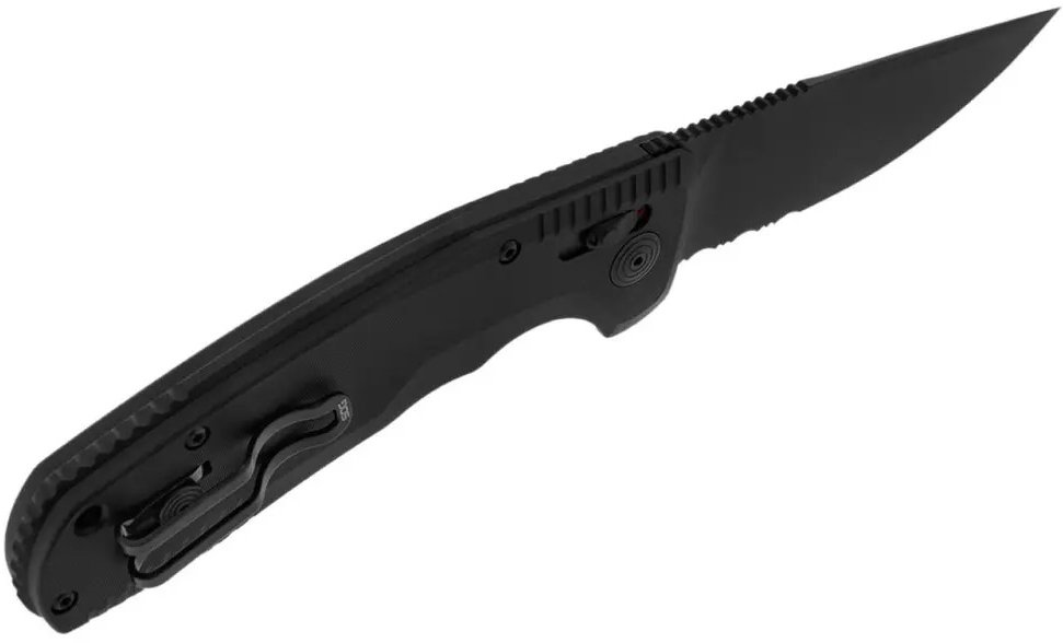 Акція на Sog SOG-TAC AU, Black, Partially Serrated (SOG 15-38-02-57) від Stylus