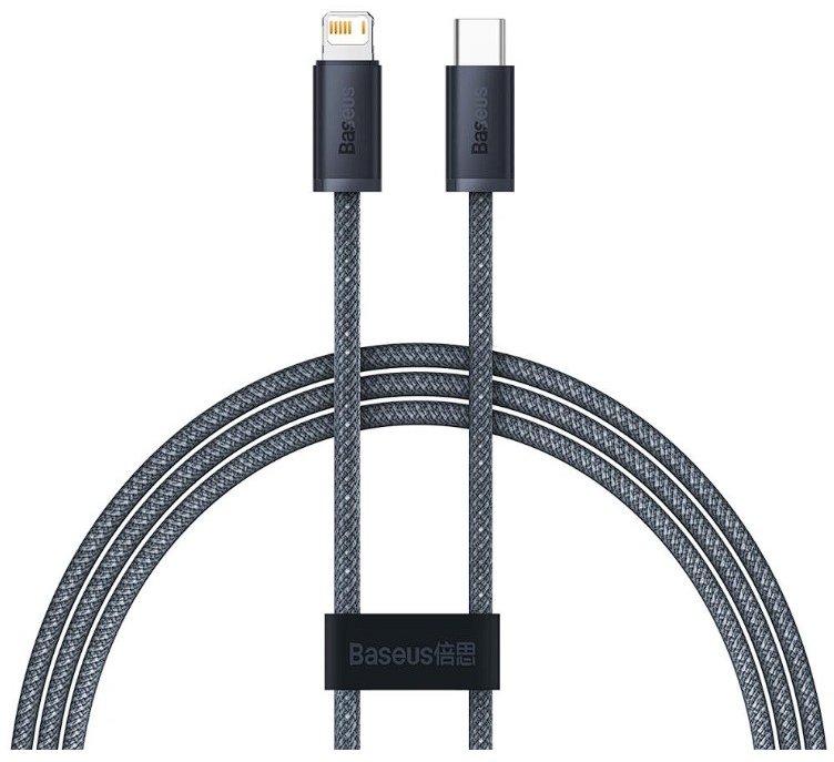 

Baseus Cable USB-C to Lightning Dynamic Series 3.5А 20W 1m Slate Gray (CALD000016)