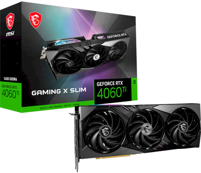 Акція на Msi GeForce Rtx 4060 Ti Gaming X Slim 16G від Stylus