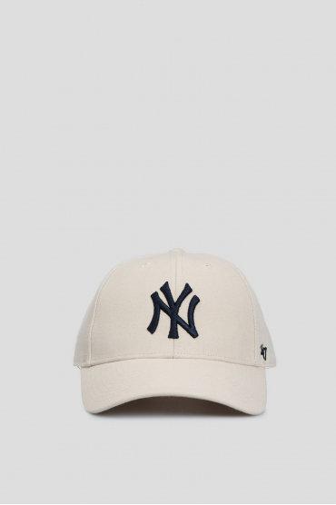 

Мужская бейсболка 47 Brand Ny Yankees Bone Wool светло-серая (B-MVP17WBV-BN)