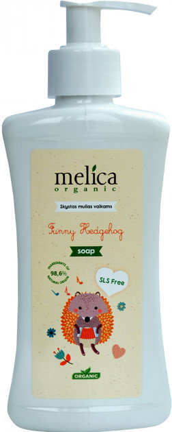

Melica Organic Funny Hedgehog Liquid Soap 300 ml Детское жидкое мыло От ёжика