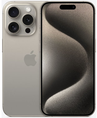 

Apple iPhone 15 Pro Max 1TB Natural Titanium eSIM (MU6H3) Approved Вітринний зразок