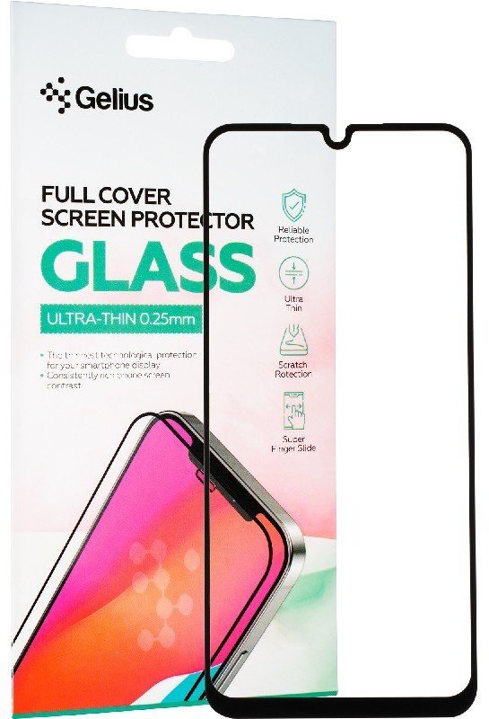 

Gelius Tempered Glass Full Cover Ultra Thin 0.25mm Black для Samsung A245 Galaxy A24