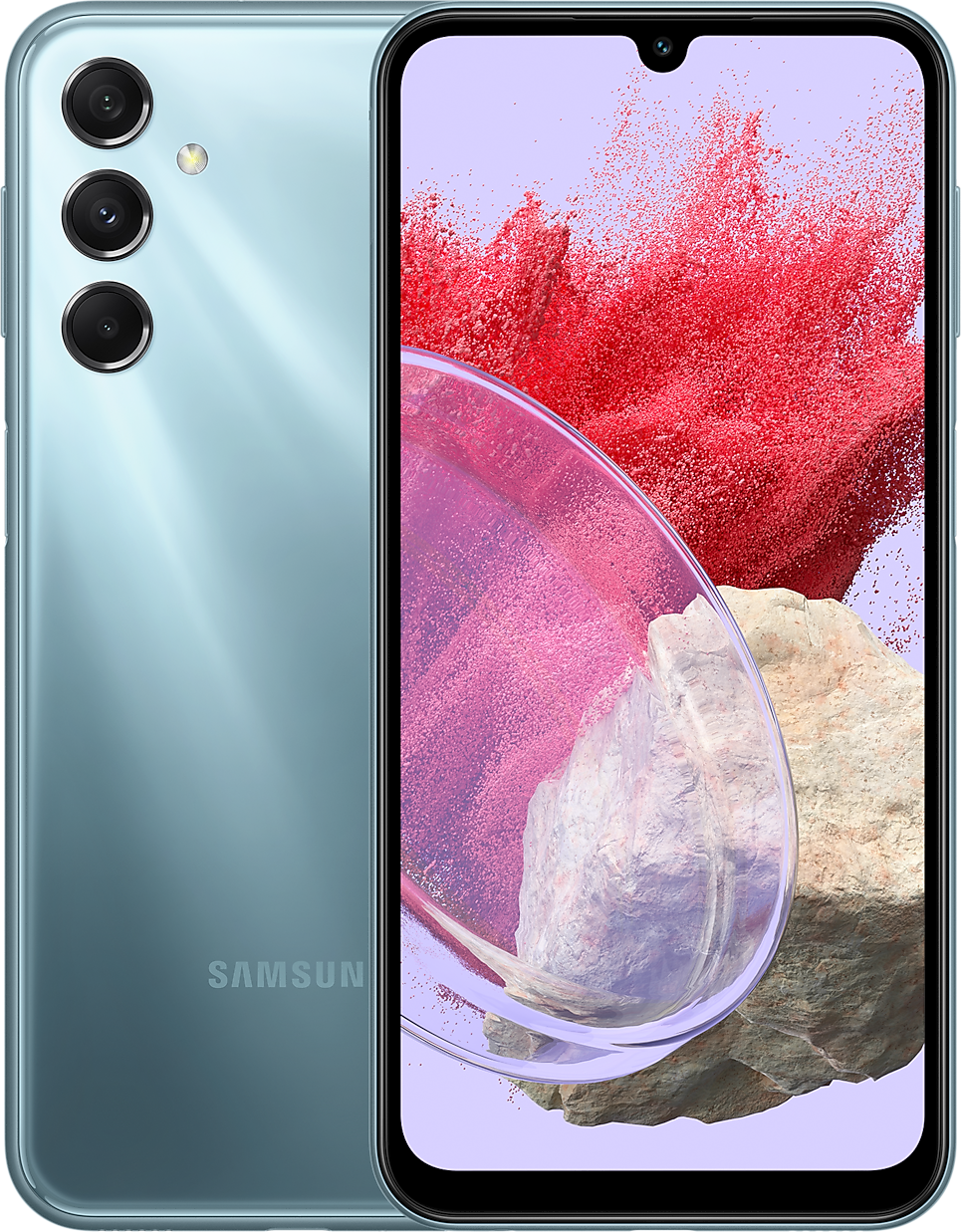 Акція на Samsung Galaxy M34 5G 8/128Gb Blue M346B (UA UCRF) від Stylus