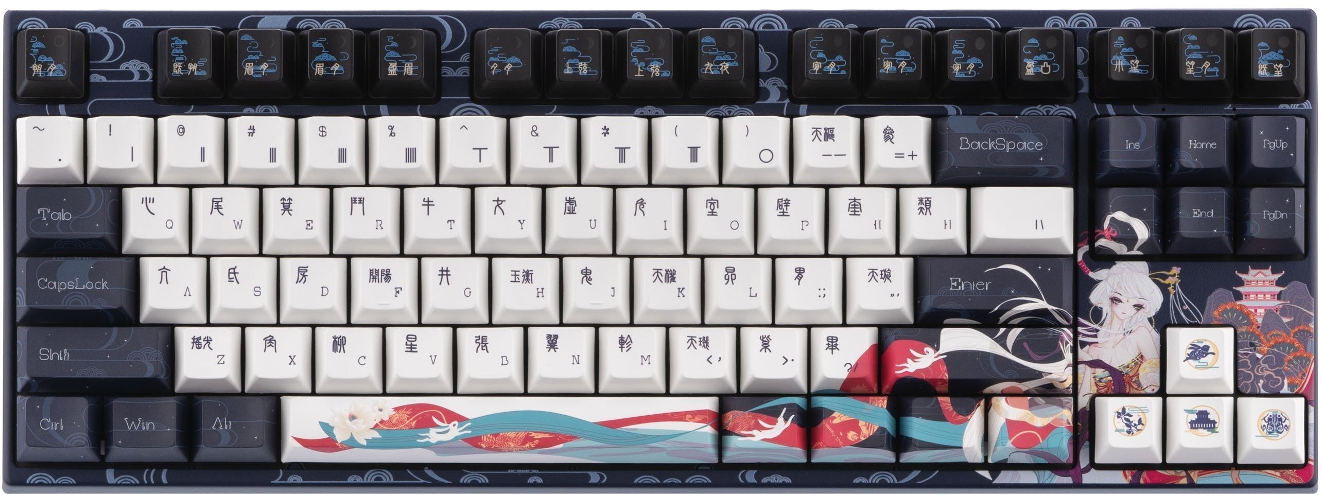 Акція на Varmilo VPE87 Chang'e Cherry Mx Red En (A50A054D4A3A01A043) від Stylus