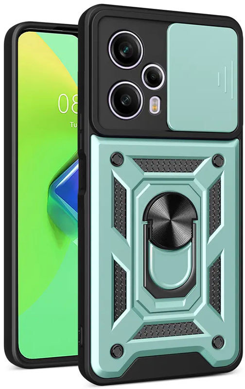 

Mobile Case Camshield Serge Ring Green для Xiaomi Poco F5 / Note 12 Turbo