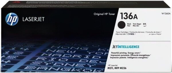 Акція на Hp Lj 136A Black 1.15K, для Lj M211/M212/M236 (W1360A) від Stylus