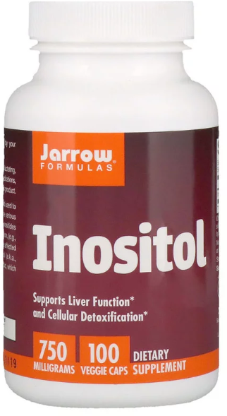 

Jarrow Formulas Inositol 750 mg 100 Caps (JRW-01024) Інозітол