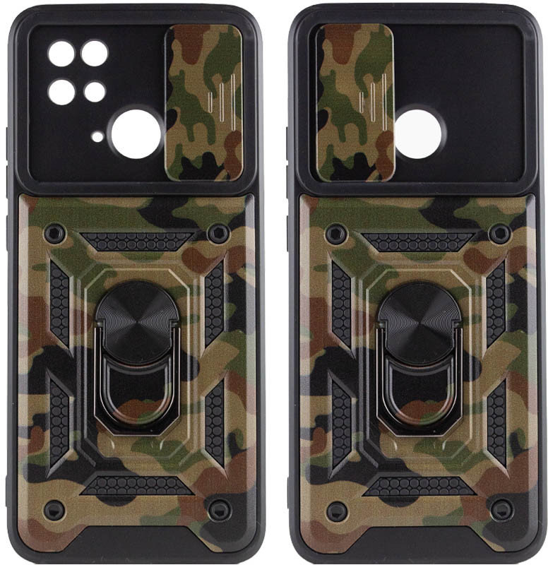 

Mobile Case Camshield Serge Ring Camo Army Brown for Xiaomi Poco C40