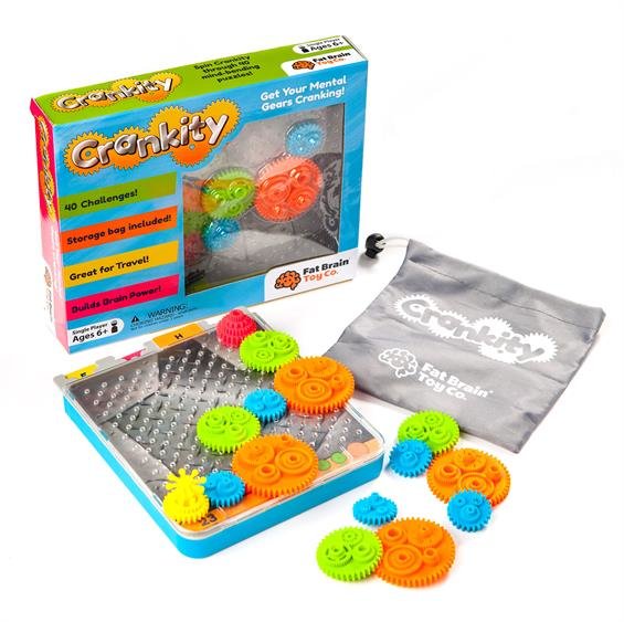 

Головоломка Різнокольорові шестерні Fat Brain Toys Crankity (F140ML)