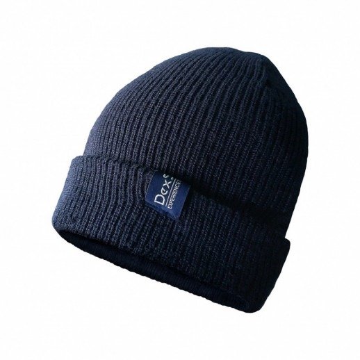 

Чоловіча шапка DexShell Watch Beanie водонепроникна темно-синя (DH322NAV)