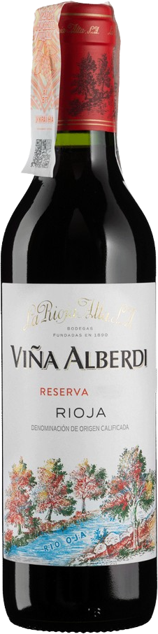 Акція на Вино La Rioja Alta Vina Alberdi Reserva 2018 красное сухое 0.38 л (BWW0874) від Stylus