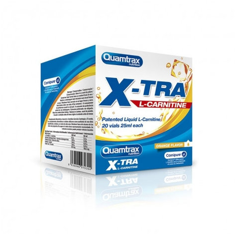 

Quamtrax Xtra L-Carnitine 20x25 ml Orange