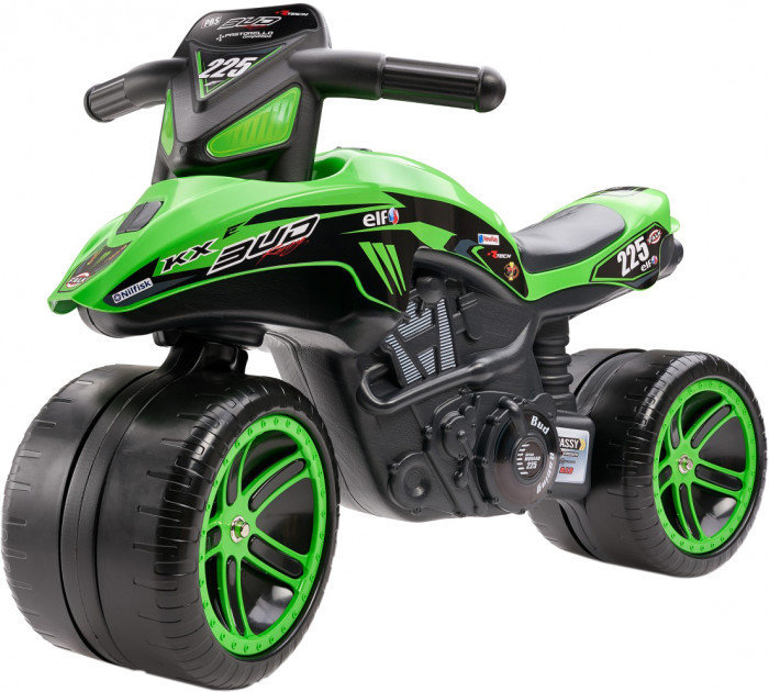 

Беговел Falk Moto Kawasaki Kx Bud Racing Зелёный (502KX)