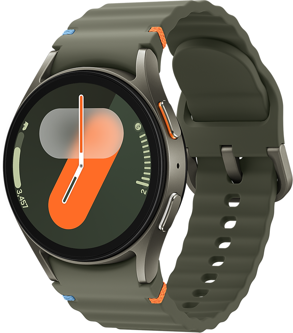 Акція на Samsung Galaxy Watch 7 40мм Green with Green Sport Band (SM-L300NZGA) від Y.UA