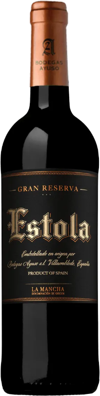 Акція на Вино Estola Gran Reserva La Mancha Do красное сухое 13.5 % 0.75 л (STA8410479910298) від Stylus