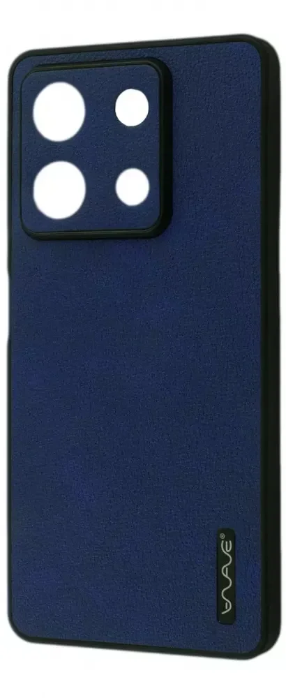 

Wave Leather Case Blue for Xiaomi Redmi Note 13 5G