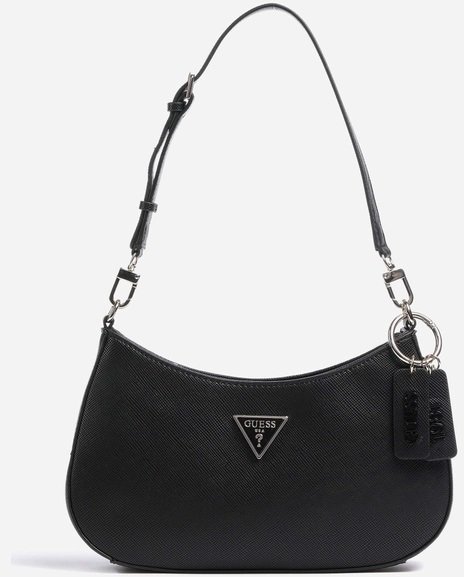 

Женская сумка багет Guess Noelle Top Zip Shoulder Bag черная (HWZG7879180-BLA)