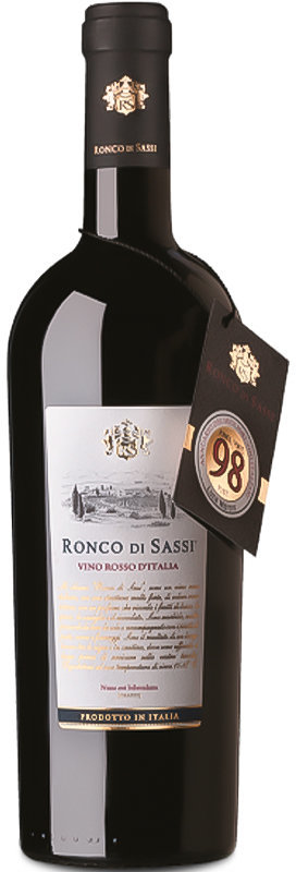 

Вино Ronco di Sassi Vino Rosso d'Italia красное 0.75 л (WHS8024209005712)