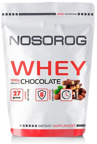 

Nosorog Nutrition Whey 1000 g /25 servings/ Chocolate