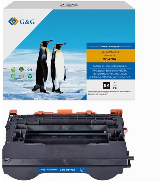 Акція на G&G до Hp 147A Lj Mfp M611/M612/M635/M636 Black (G&G-W1470A) від Stylus