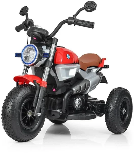 Акція на Детский электромотоцикл 3 колесный Bambi Racer Bmw красный (M 3687AL-3) від Stylus