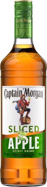 Акція на Ромовый напиток Captain Morgan Sliced Apple, 0.7л 25% (BDA1RM-RCM070-025) від Stylus