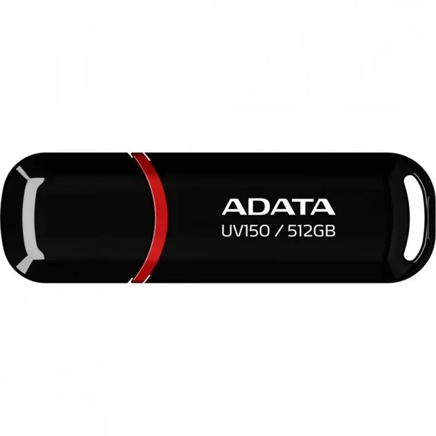 Акція на Adata 512GB UV150 Usb 3.2 Black (AUV150-512G-RBK) від Stylus