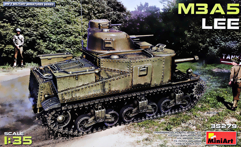 

Американский средний танк M3A5 Lee