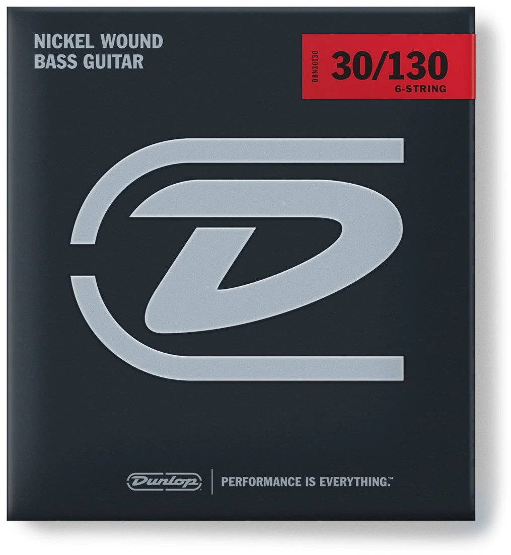 

Комплект струн Dunlop DBN30130 Nickel Wound Bass Strings 30-130, 6-String