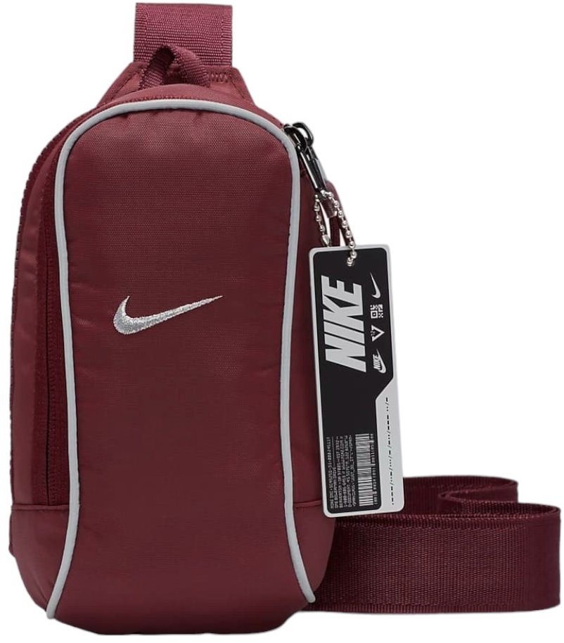 Акція на Сумка через плечо Nike Sportwear Essential Crossbody 1L бордовая Уни 20.5x12.5x5 см (FB2850-681) від Stylus