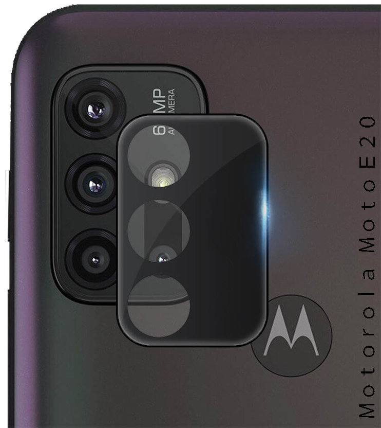

BeCover Tempered Glass Black for Camera Motorola Moto E20